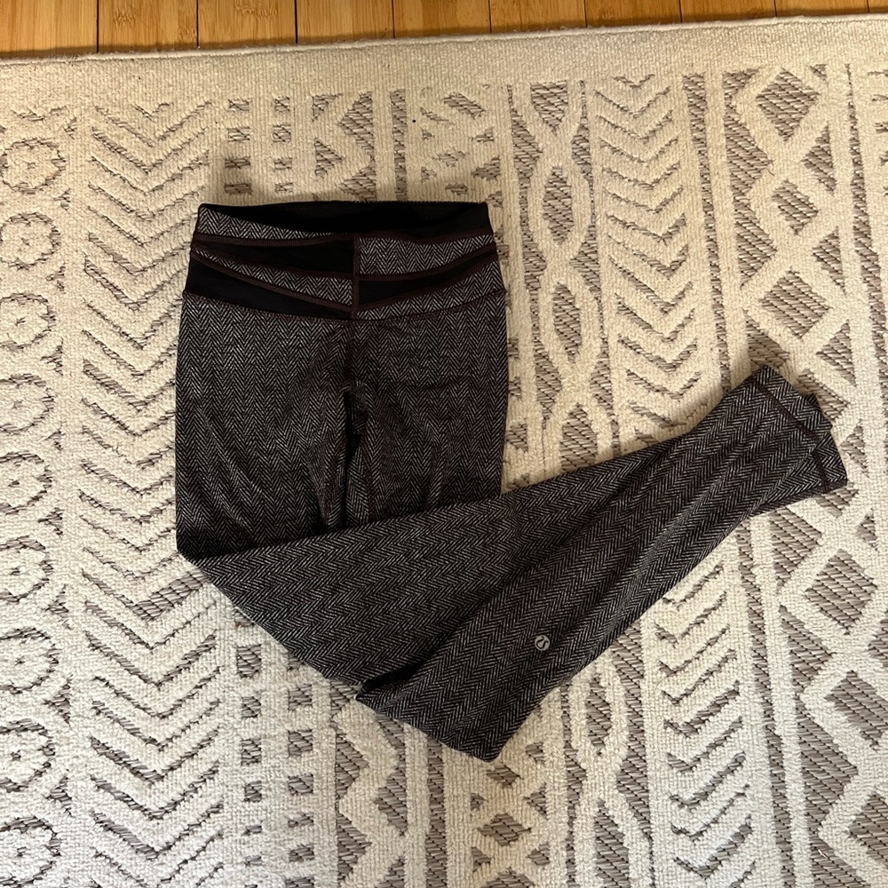 Lululemon Herringbone Leggings Size 2